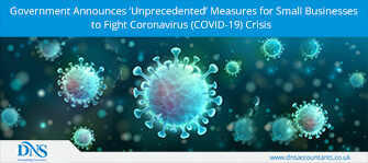 Government Announces ‘Unprecedented’ Measures for Small Businesses to Fight Coronavirus (COVID-19) Crisis