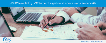 HMRC New Policy: Changes to VAT on Non-Refundable Deposits