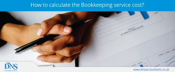 How to calculate the Bookkeeping service cost?