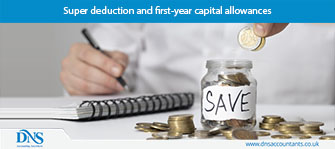 Super deduction and first-year capital allowances