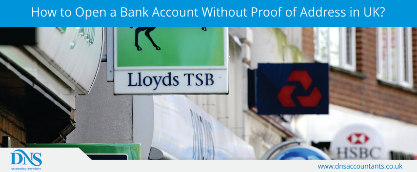 how to open a bank account without proof of residence