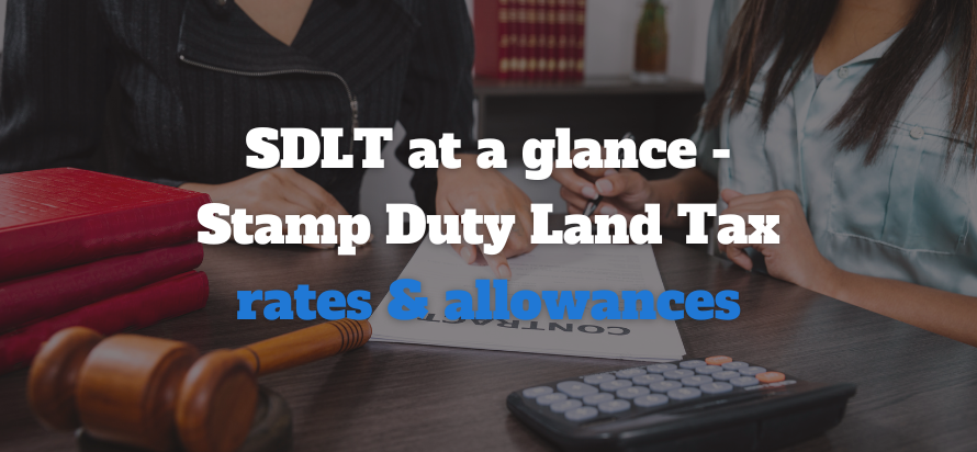 SDLT at a glance - Stamp Duty Land